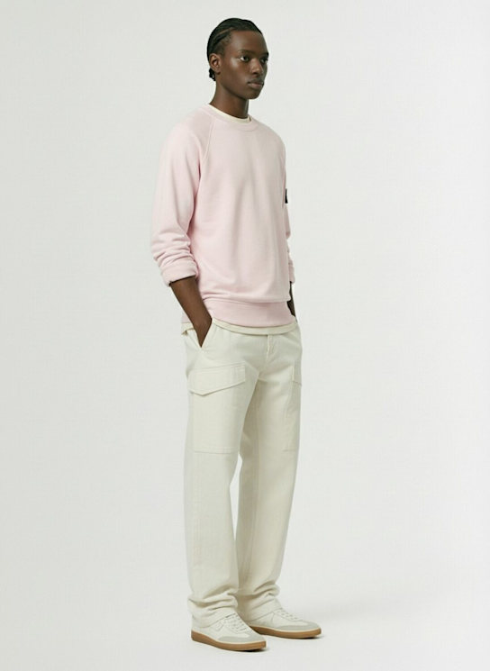Stone Island - Brushed cotton sweatshirt