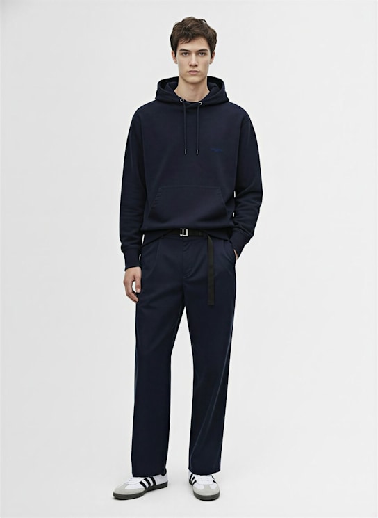 Stone Island: Brushed cotton sweatshirt hoodie