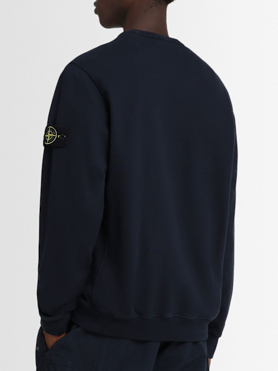 Stone Island: Brushed cotton sweatshirt