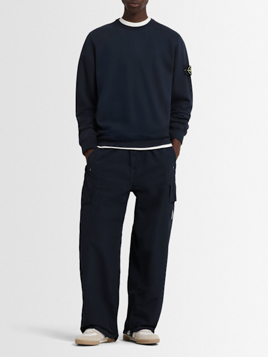 Stone Island: Brushed cotton sweatshirt