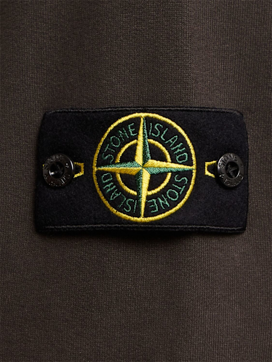 Stone Island: Brushed cotton sweatshirt
