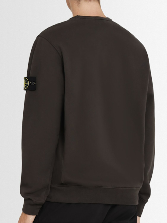 Stone Island: Brushed cotton sweatshirt