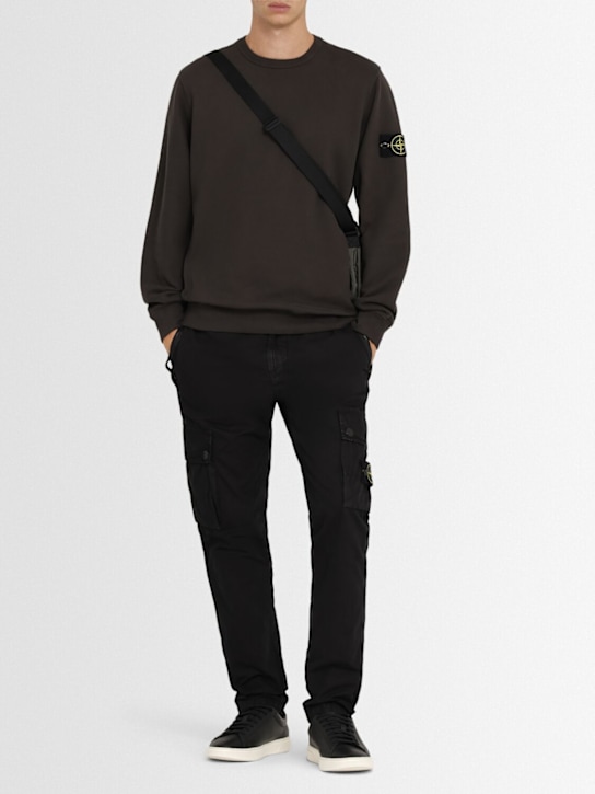 Stone Island - Brushed cotton sweatshirt