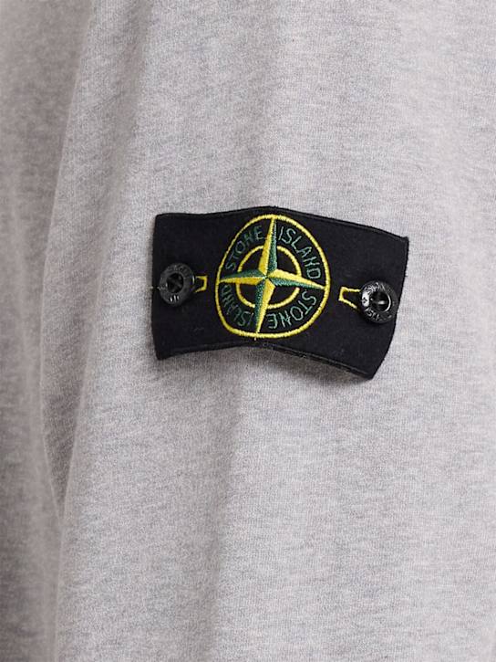 Stone Island: Brushed cotton sweatshirt