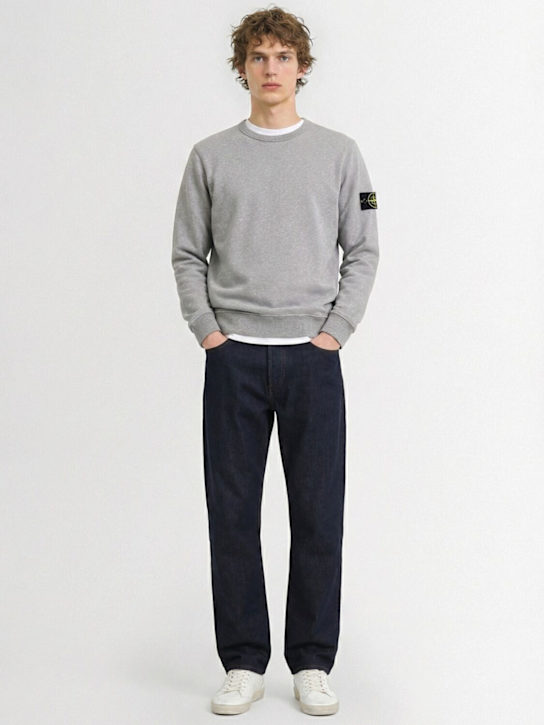 Stone Island - Brushed cotton sweatshirt