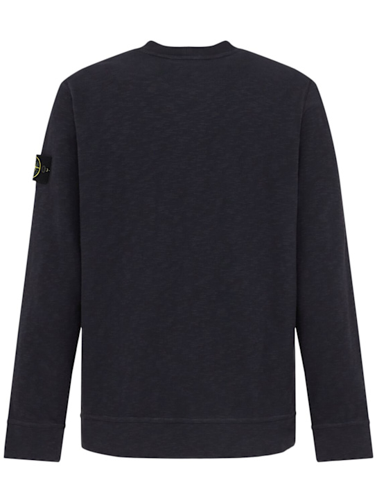 Stone Island: Sweatshirt aus schwerer Baumwolle „Vanisé“