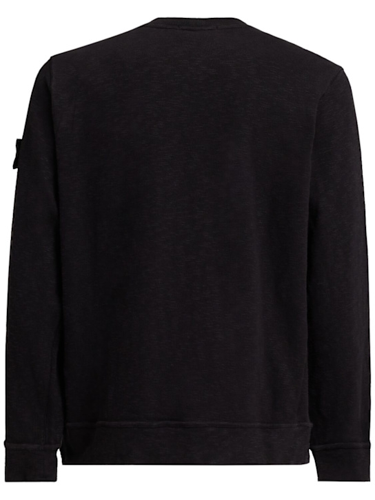 Stone Island: Sweatshirt aus schwerer Baumwolle „Vanisé“