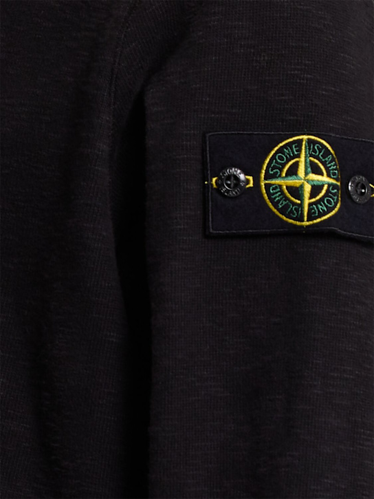 Stone Island: Sweatshirt aus schwerer Baumwolle „Vanisé“