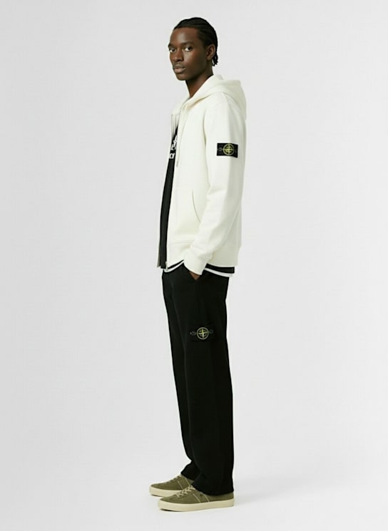 Stone Island: Cotton sweatshirt hoodie