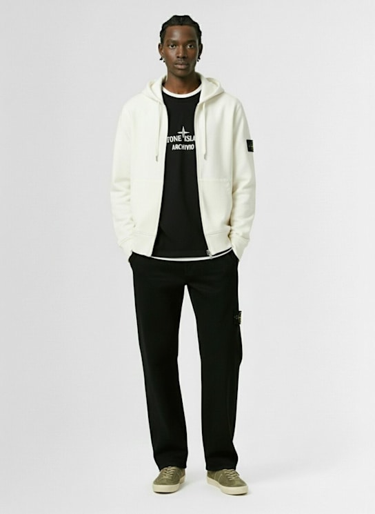 Stone Island - Cotton sweatshirt hoodie