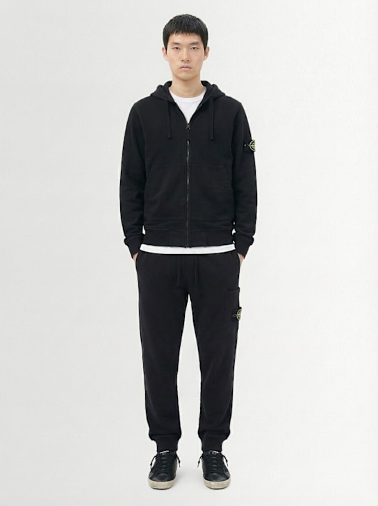 Stone Island: Cotton sweatshirt hoodie