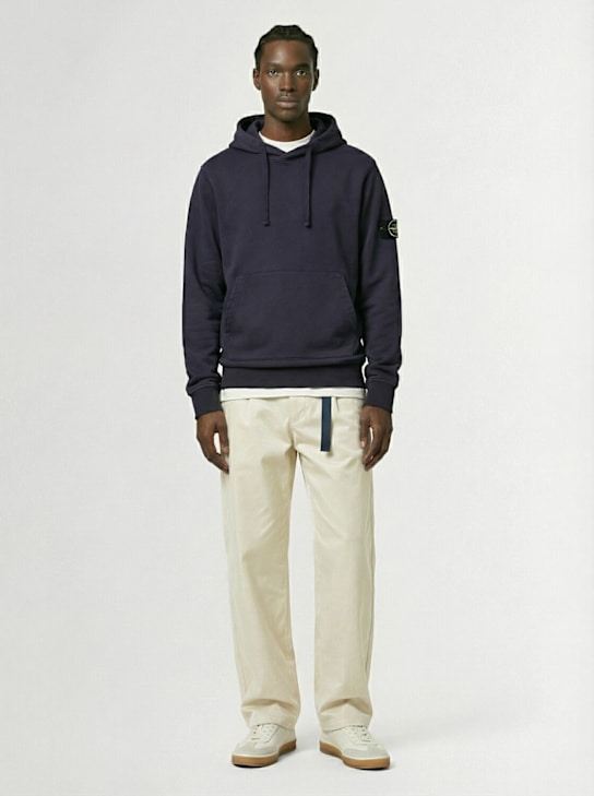 Stone Island: Cotton sweatshirt hoodie
