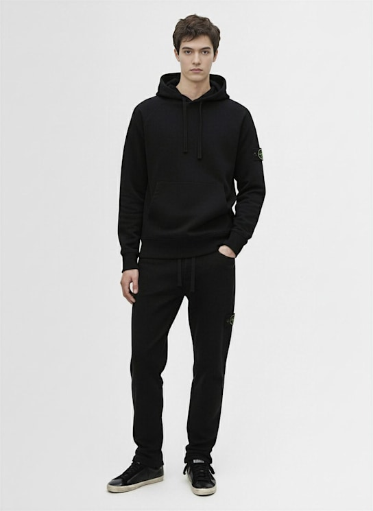 Stone Island: Cotton sweatshirt hoodie