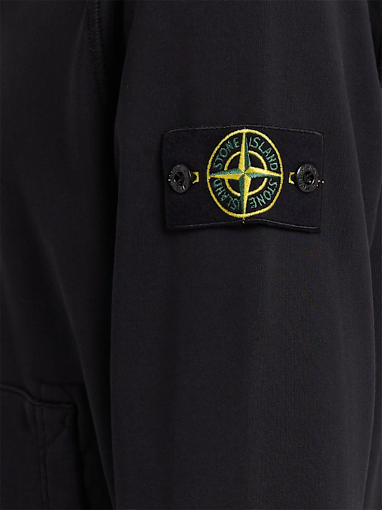 Stone Island: Cotton sweatshirt hoodie