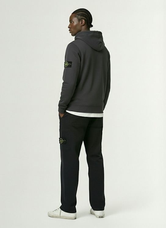 Stone Island: Cotton sweatshirt hoodie