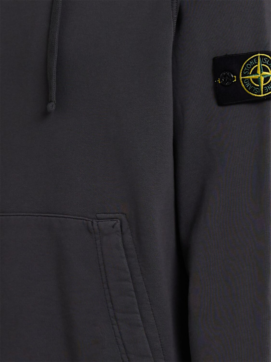 Stone Island: Cotton sweatshirt hoodie