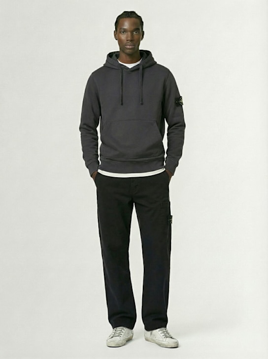Stone Island - Cotton sweatshirt hoodie