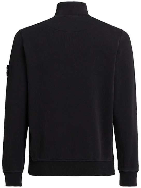 Stone Island: Cardigan aus Baumwolle mit Zipper