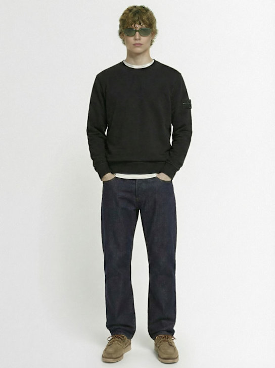 Stone Island - Cotton blend sweatshirt