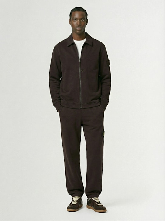 Stone Island - Wool & cotton sweatpants