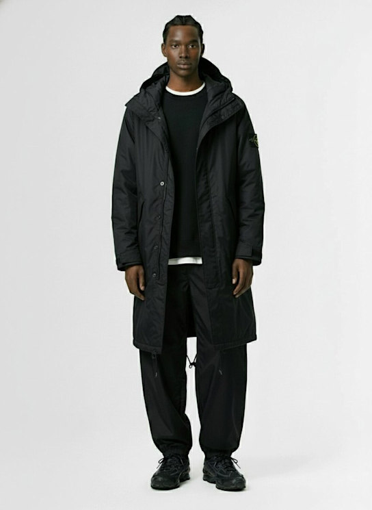 Stone Island - Long nylon parka