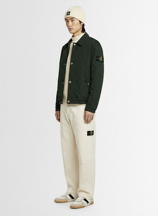 Stone Island: Light poly blend jacket