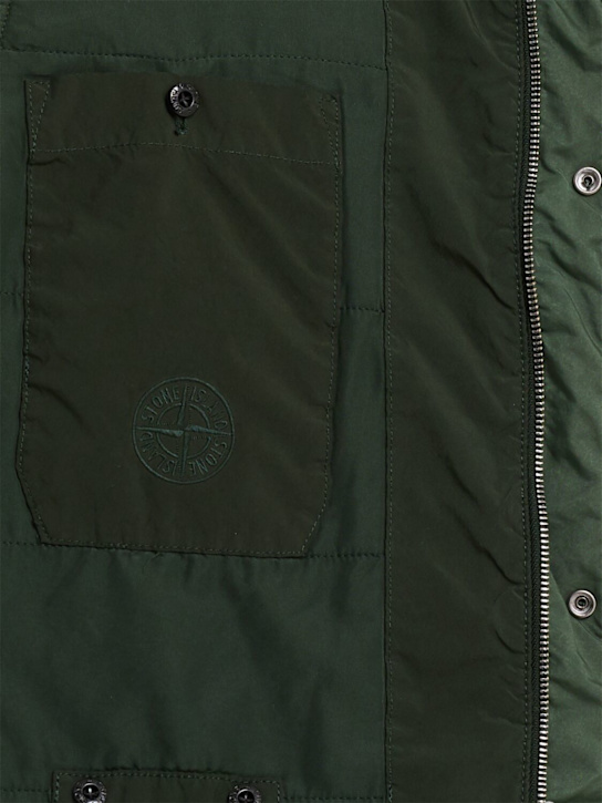 Stone Island: Light poly blend jacket