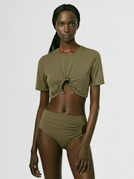 Christopher Esber: Bas de bikini ruché Crescent