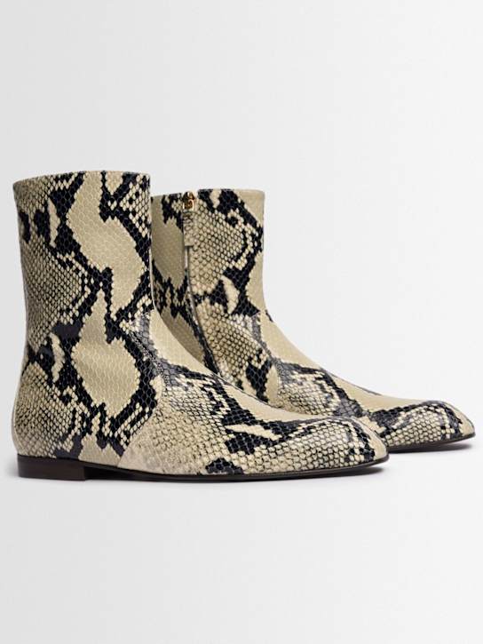 Khaite - Stiefel mit Pythondruck „Colt“