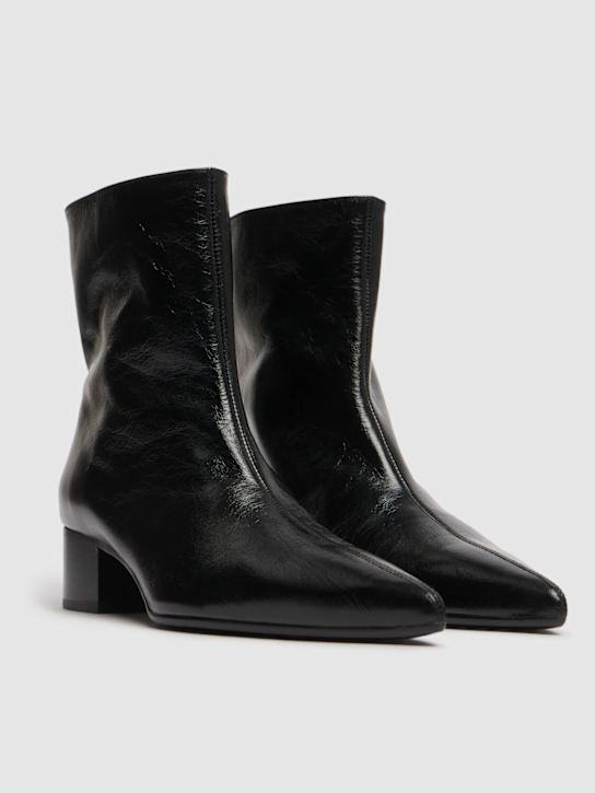 Khaite: 40mm hohe Stiefeletten aus Leder „Andee“