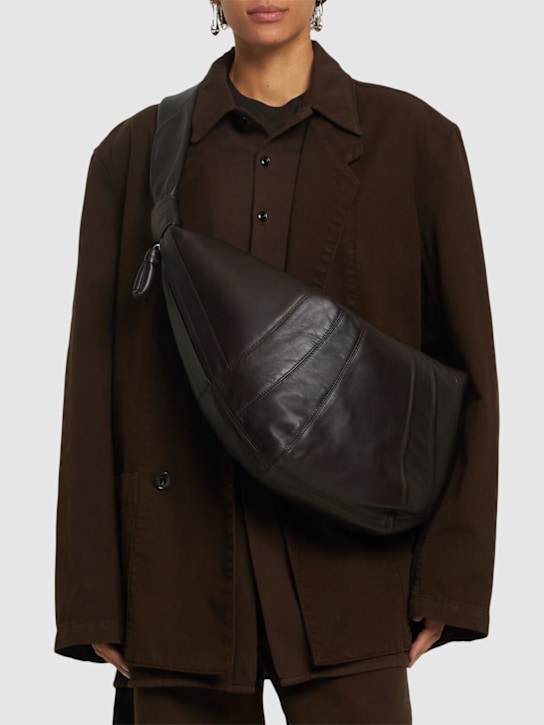 Lemaire: Large Croissant soft nappa shoulder bag