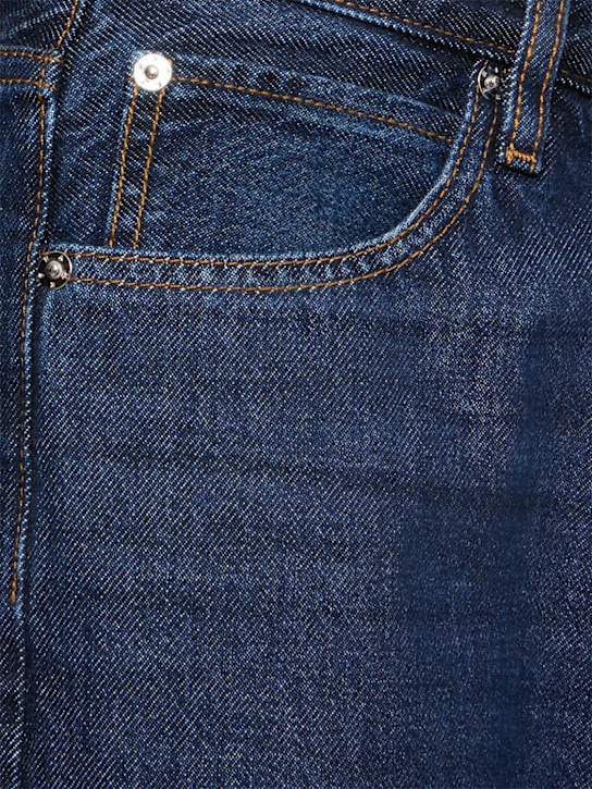 Frame: Jean ample taille mi-haute en coton The Loose