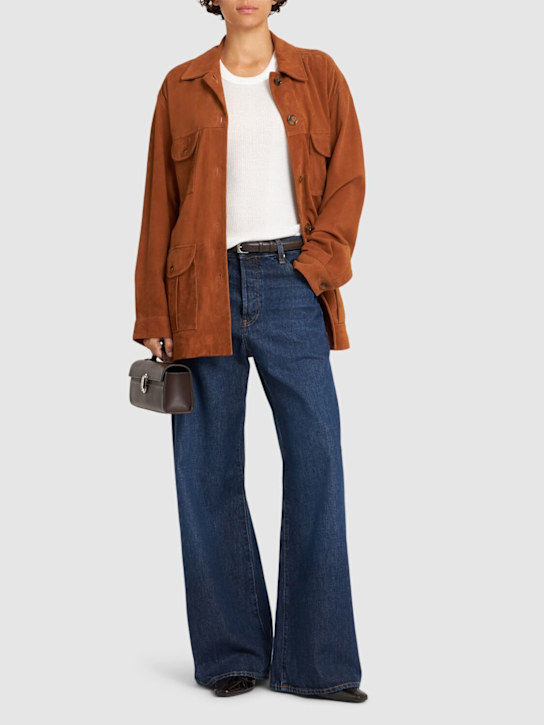 Frame - Mittelhohe, weite Jeans „The Loose“