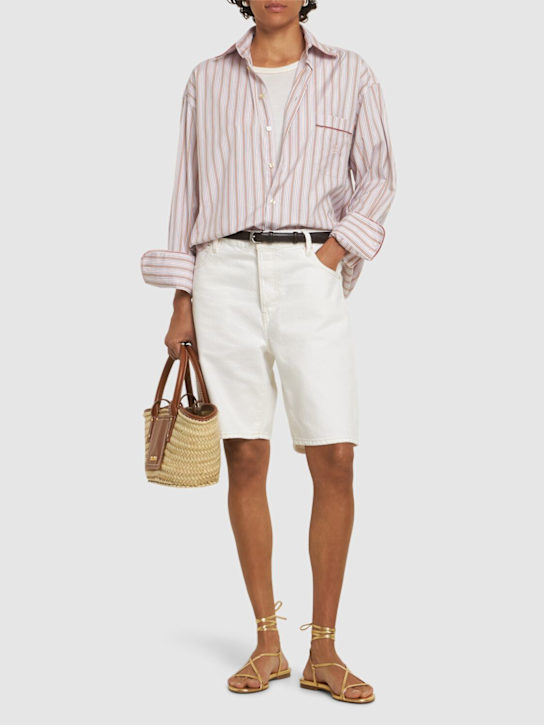 Frame - Short taille mi-haute en denim The Leisure