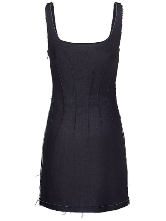 Marni: Robe courte en denim