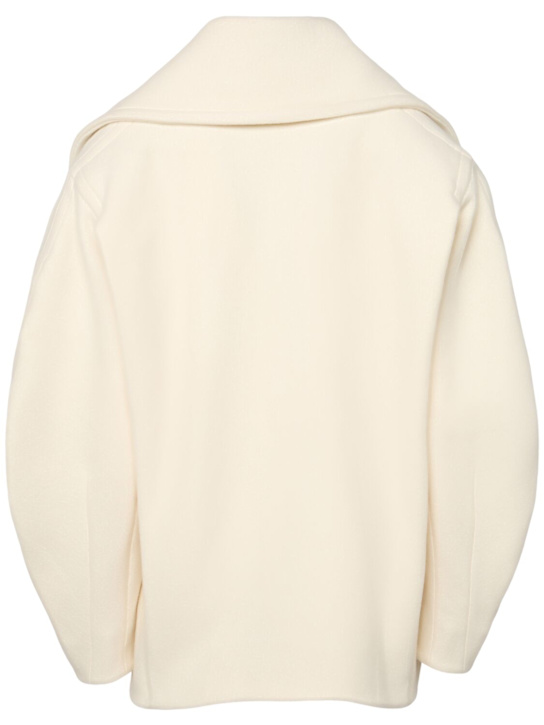 Jacquemus: Le Caban Ovalo wool short coat
