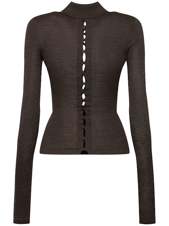 Jacquemus: Pull Le polo merino