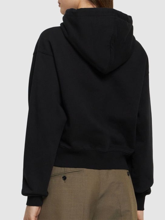 Jacquemus: Felpa Le Hoodie Gros Grain in cotone