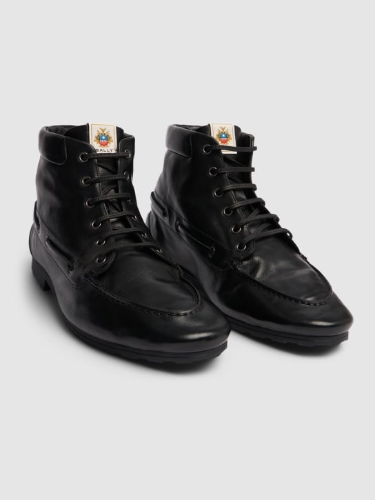 Bally: 20mm hohe Stiefeletten aus Leder „Paphos“