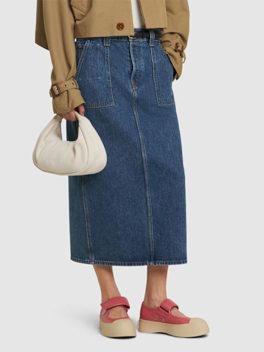 Marni: 20mm hohe Loafer aus Leder „Mary Jane Pablo“