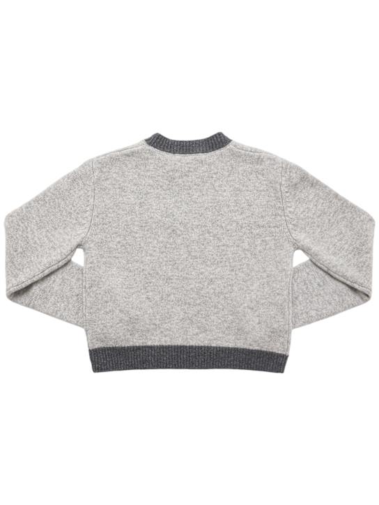 Marni Junior: Suéter de punto de lana y cashmere