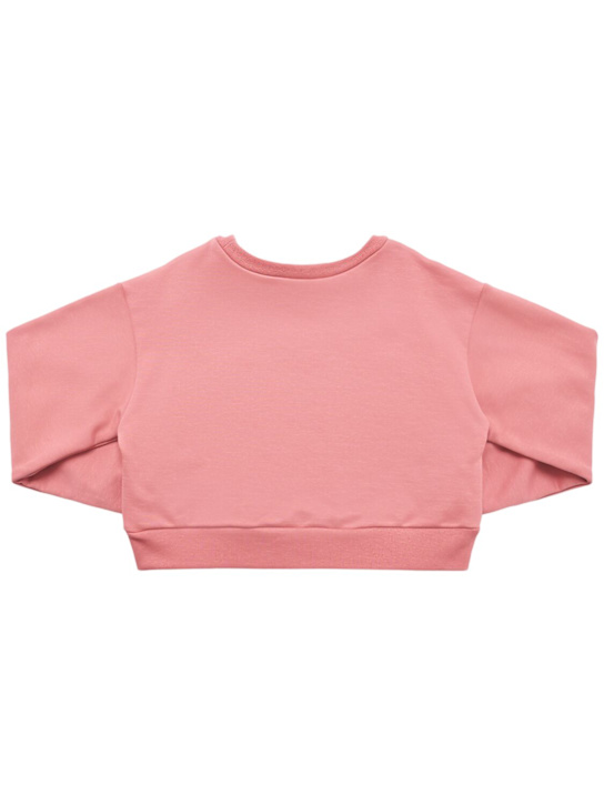 Marni Junior: Sweatshirt aus Baumwolle mit Logo