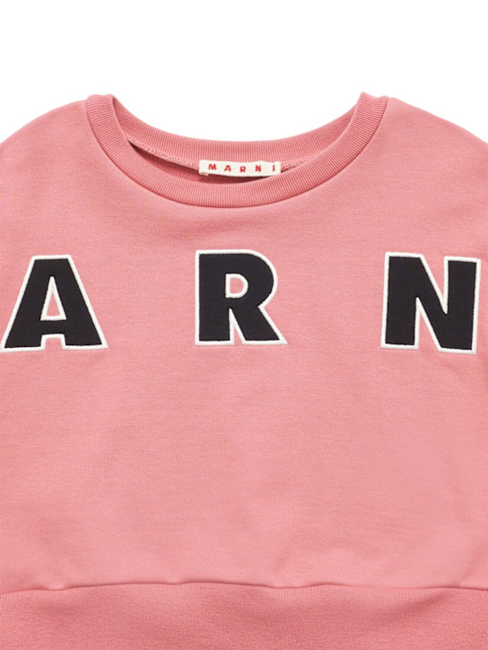 Marni Junior - Sweatshirt aus Baumwolle mit Logo