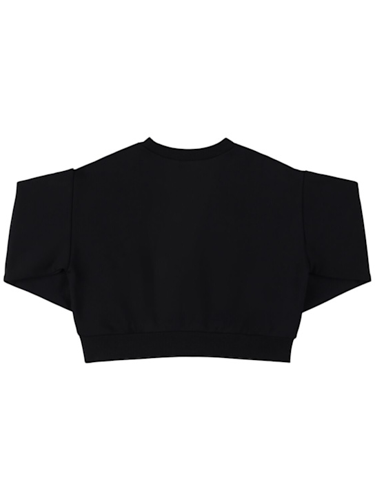 Marni Junior: Cotton sweatshirt w/ logo