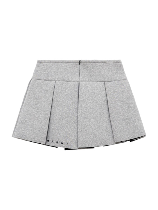 Marni Junior: Falda de scuba de algodón