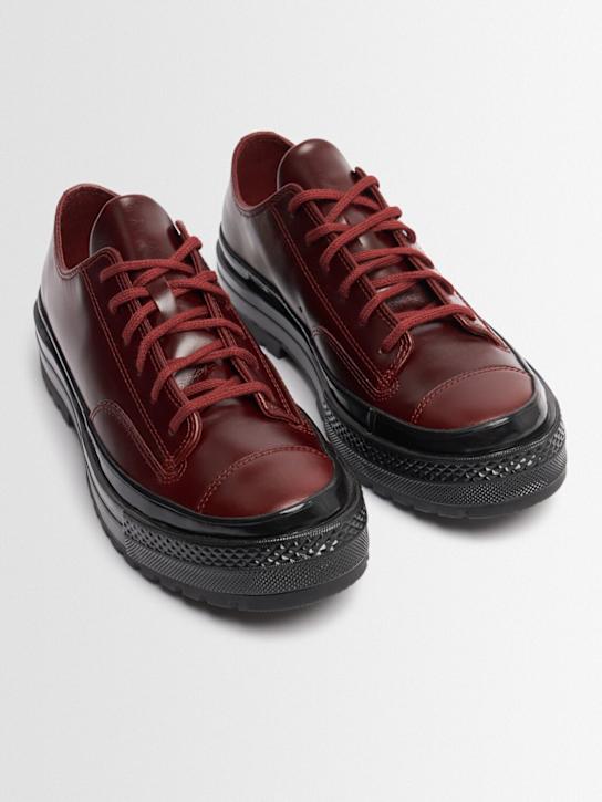 Converse: 30mm hohe Sneakers aus Leder „Chuck 70 National“