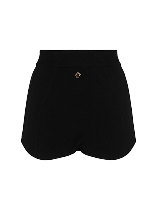 Roberto Cavalli: Shorts en maille, mélange de viscose