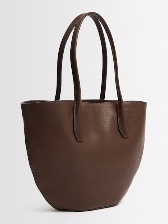 The Row: Tote aus Sattellleder „Alger“