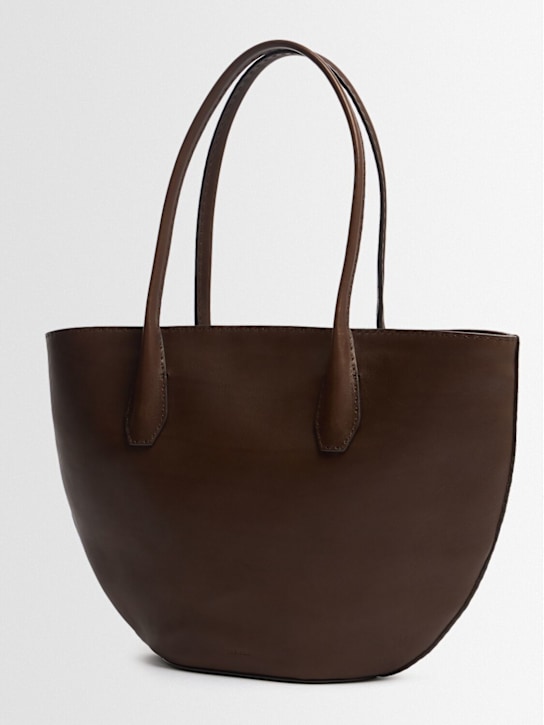 The Row: Tote aus Sattellleder „Alger“