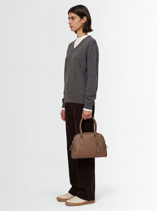 The Row: Sac en cuir grainé India 10